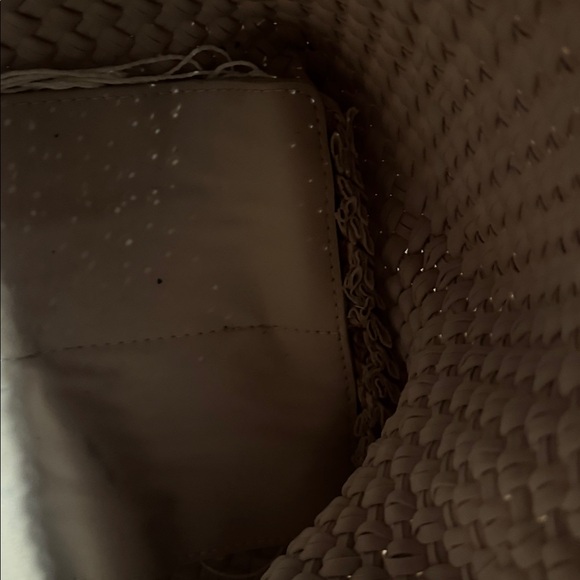 Naghedi Cream Braided Tote Bag - Picture 7 of 16